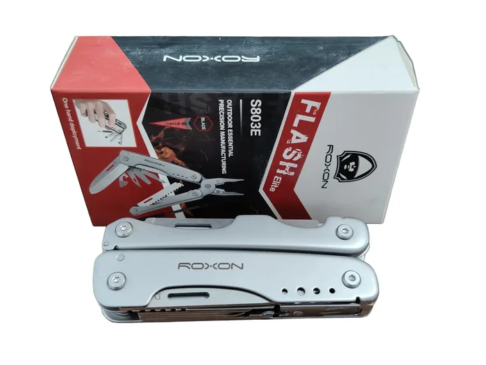 🛠️ אולר מולטי-טול מקצועי ROXON S803E FLASH Elite – עם 20 פונקציות בכלי אחד!
