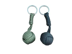 מחזיק מפתחות טקטי פרקורד "אגרוף קוף" (Monkey Fist) / ראש טורקי